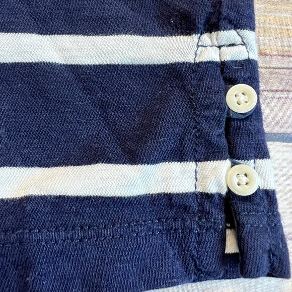 Crewcuts Navy Stripe Long Sleeve Maxi Dress - Picture 3 of 7